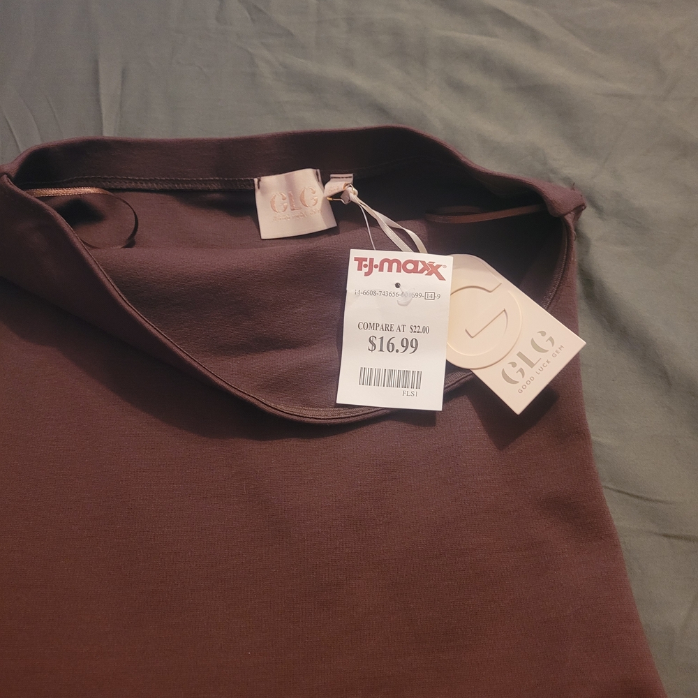 Brown Ruffled Dress - Picture 3 of 3
